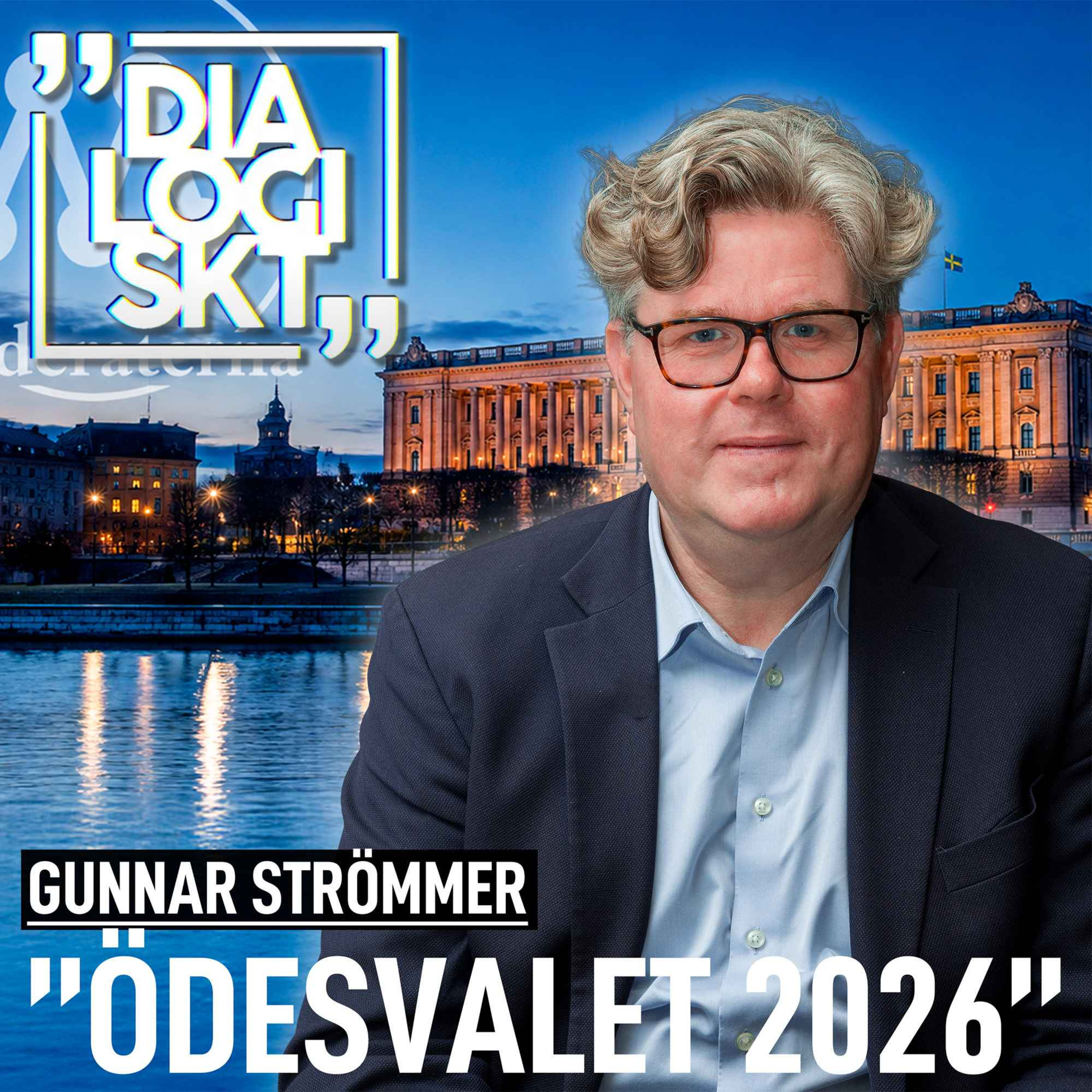 Gunnar Strömmer,”ÖDESVALET 2026!” artwork