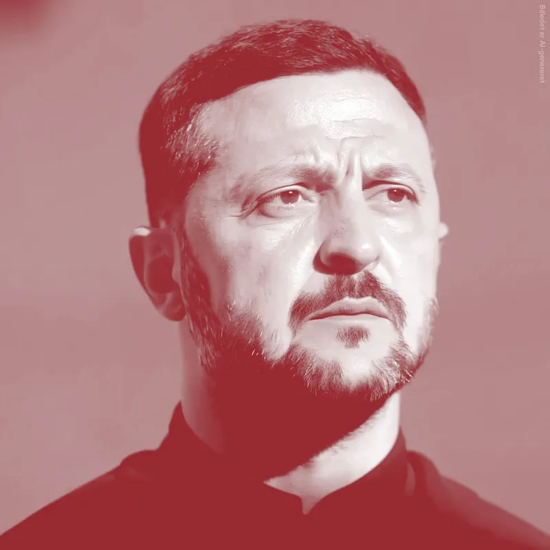 Volodymyr Zelenskyj (1:4) - Klovnen fra Det Krumme Horn artwork