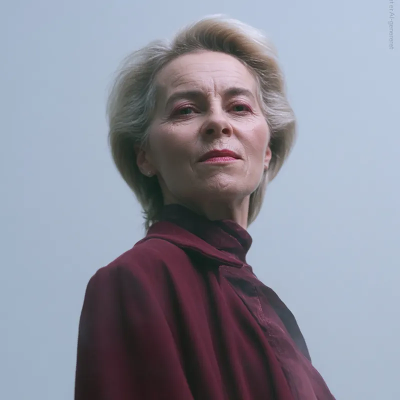 Ursula von der Leyen (1:2) - Den punk-elskende gynækolog artwork