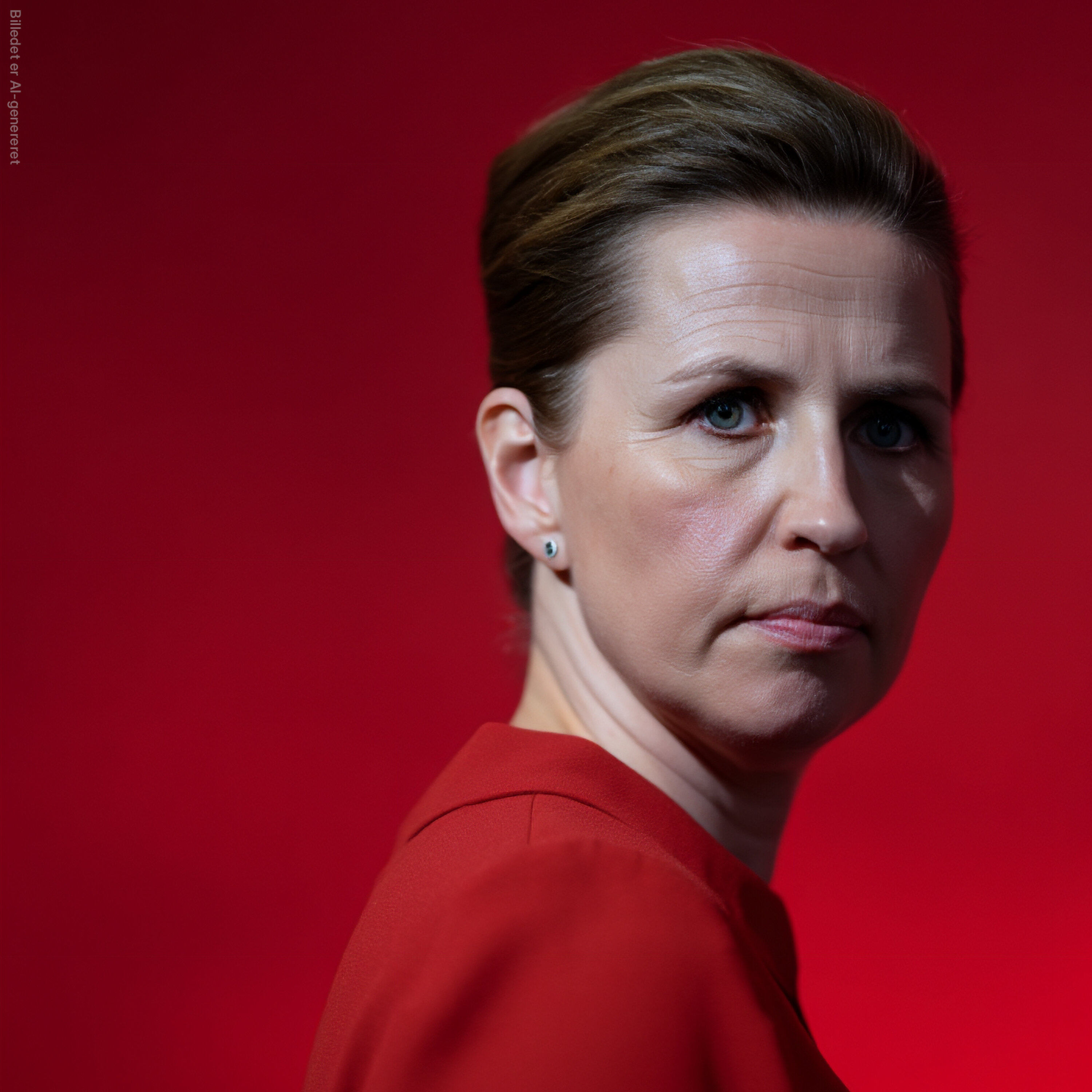 Mette Frederiksen (2:3) - Klædt i sort artwork