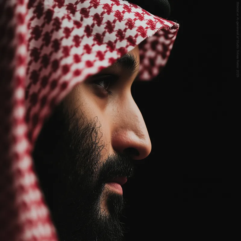 Mohammed bin Salman (1:3) - “Projektilprinsen” artwork