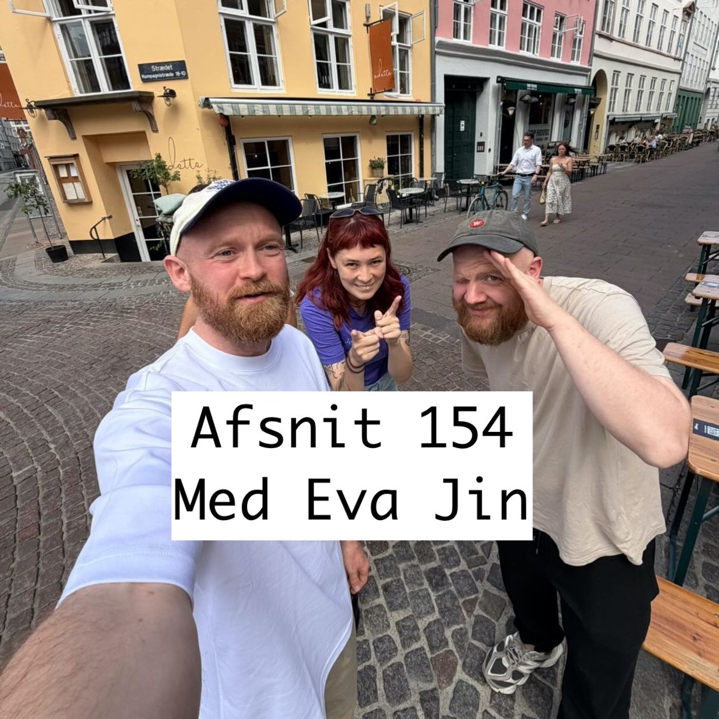 #154 "Racistisk fastelavn til hest" med Eva Jin artwork