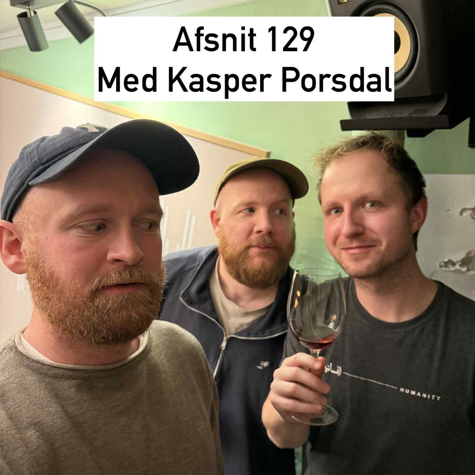 #129 "Danmarks mest forkælede prostata" med Kasper Porsdal artwork