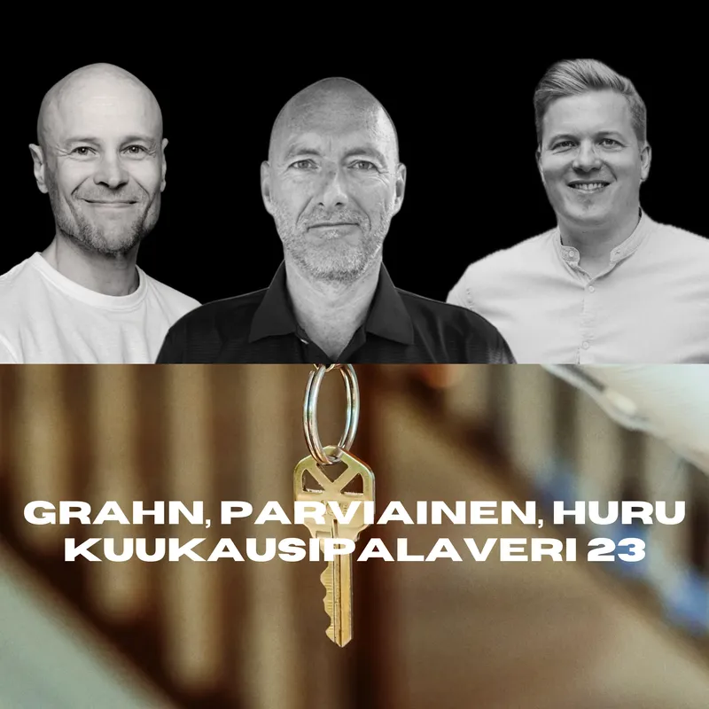 372. Grahn, Parviainen, Huru - Kuukausipalaveri 23 artwork