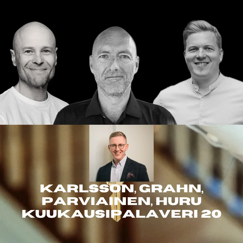 360. Karlsson, Grahn, Parviainen, Huru - Kuukausipalaveri 20 artwork