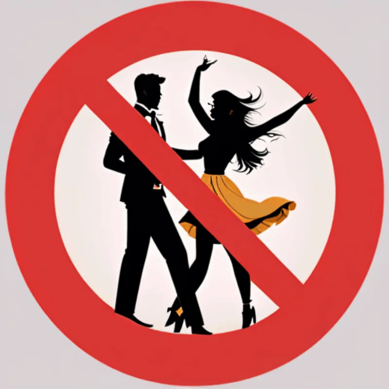 Tanssikielto / Dancing Ban artwork