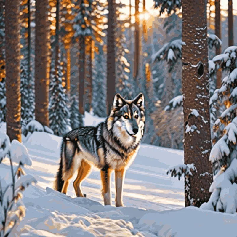 Susi hukassa / A Wolf Is Lost artwork