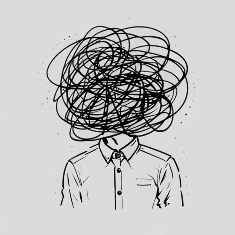Yliajattelu / Overthinking artwork