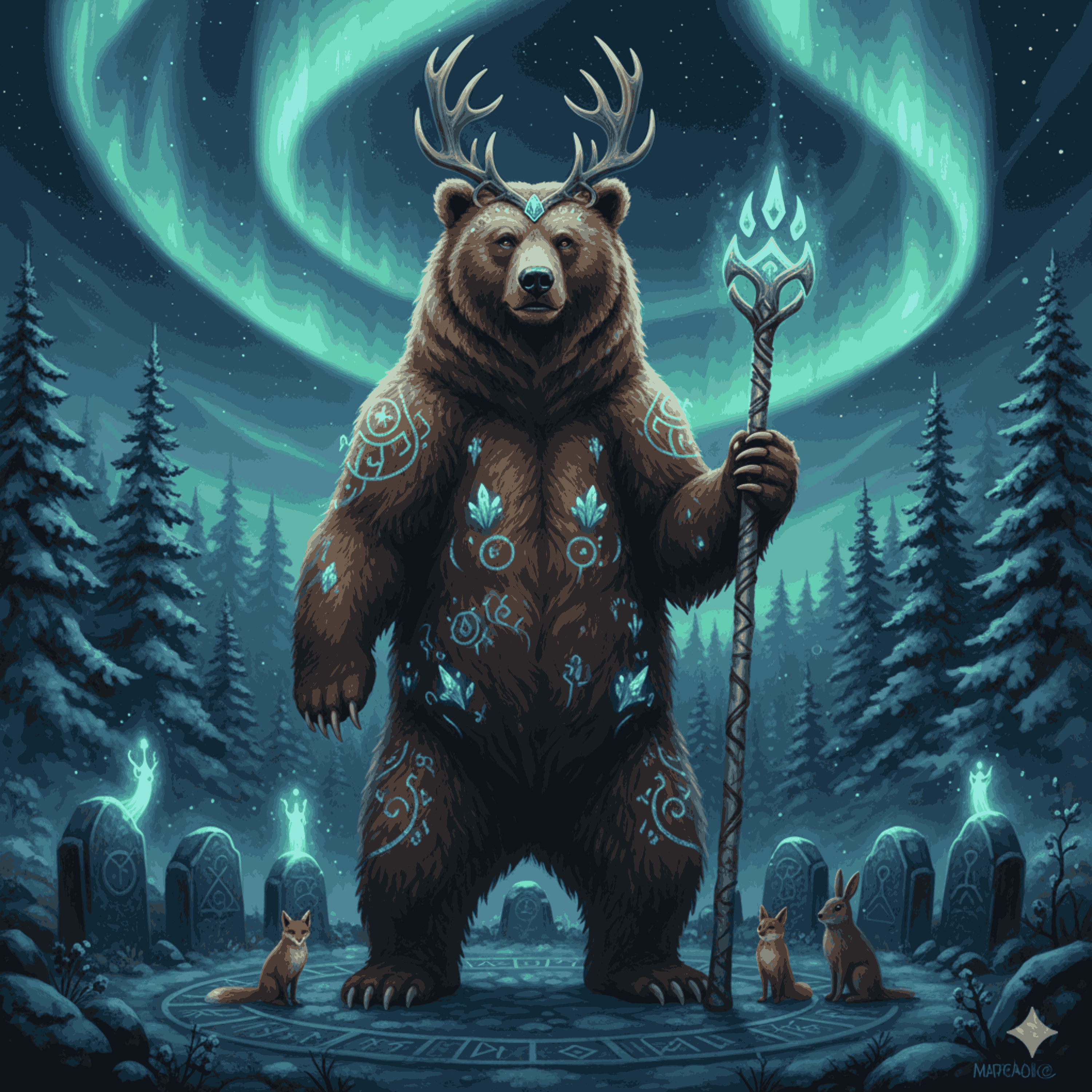 Karhu / Bear artwork