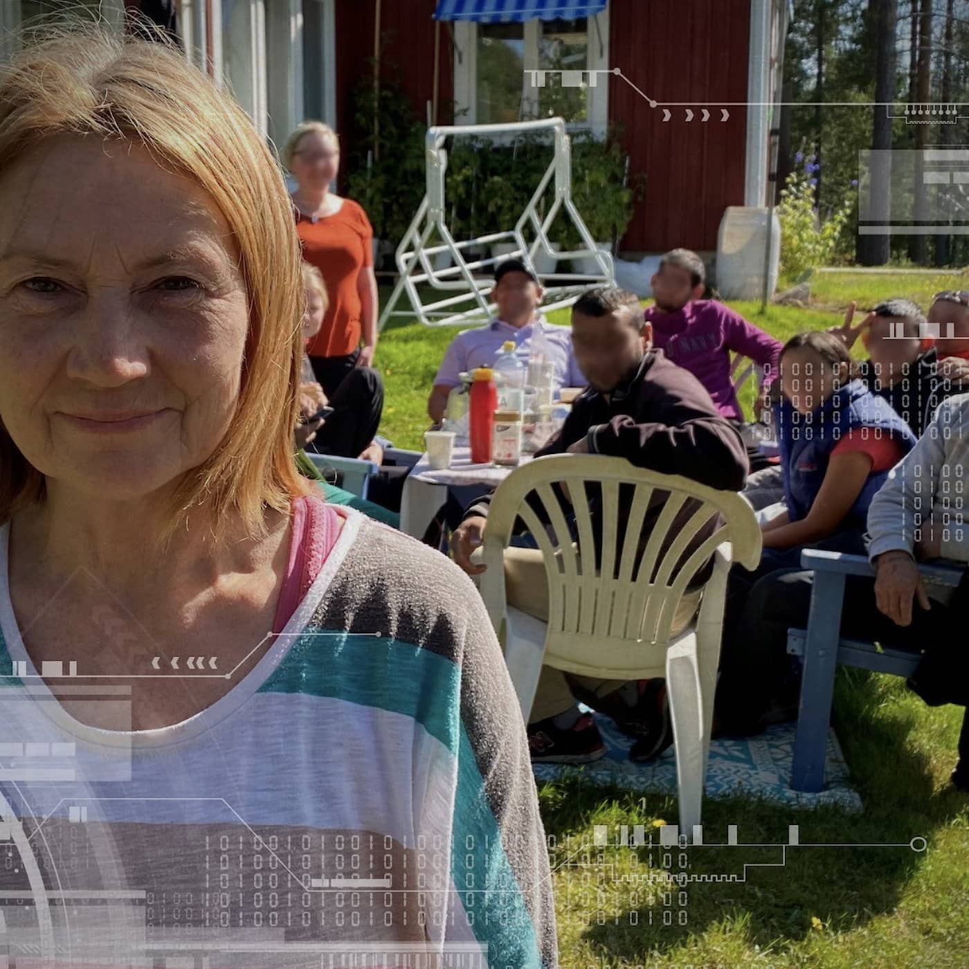 De dumpade bärplockarna – barnen på grusplanen artwork
