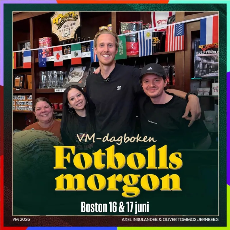 VM-dagboken: Boston 16 & 17 juni (Cheers och ro!) artwork