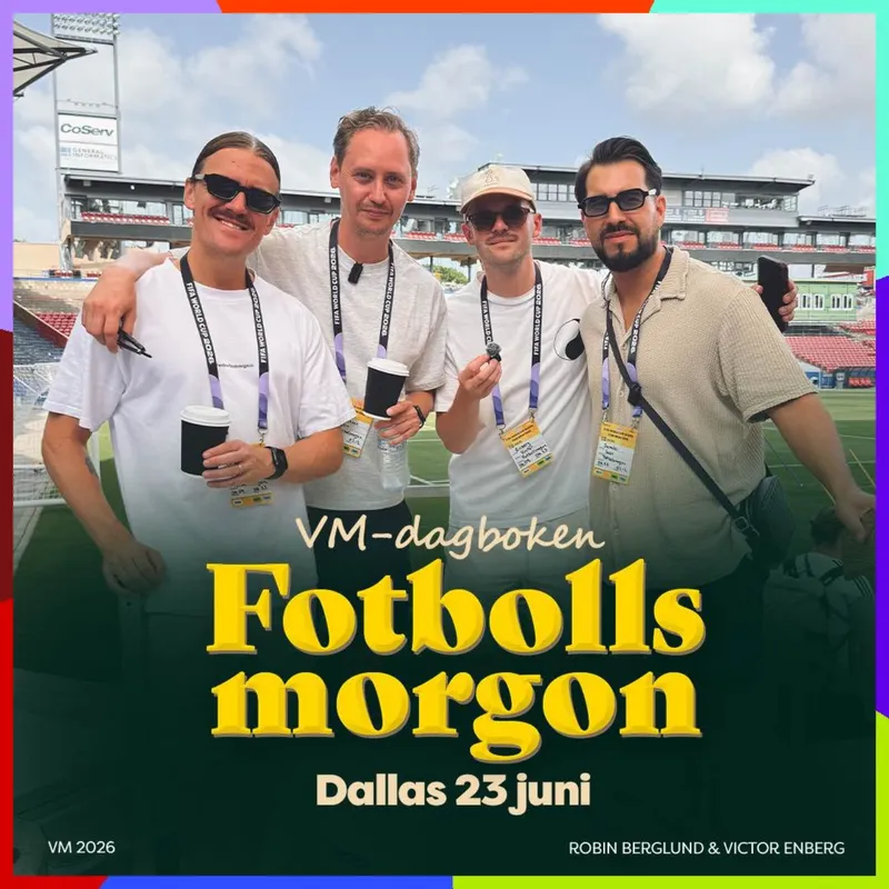 VM-dagboken: 23 juni (Robin & Victor tar farväl och byts ut) artwork