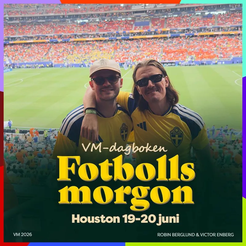 VM-dagboken: Houston 19-20 juni (VM-mardrömmen på midsommardagen artwork