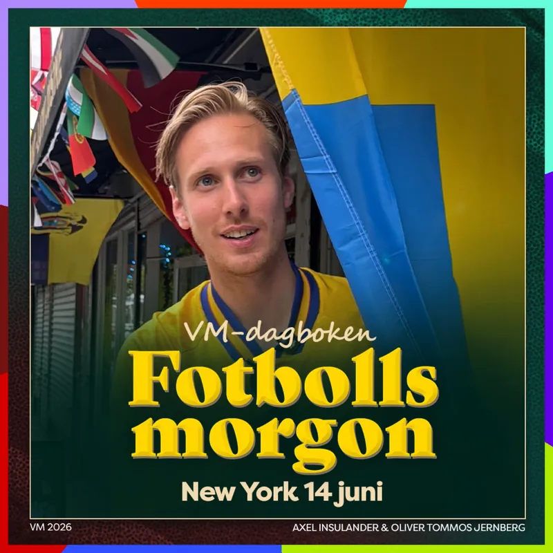 VM-dagboken: New York 14 juni (Vi är med i matchen) artwork
