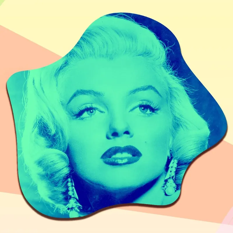 Marilyn Monroe – glitter, glamour och nattsvart tragik artwork