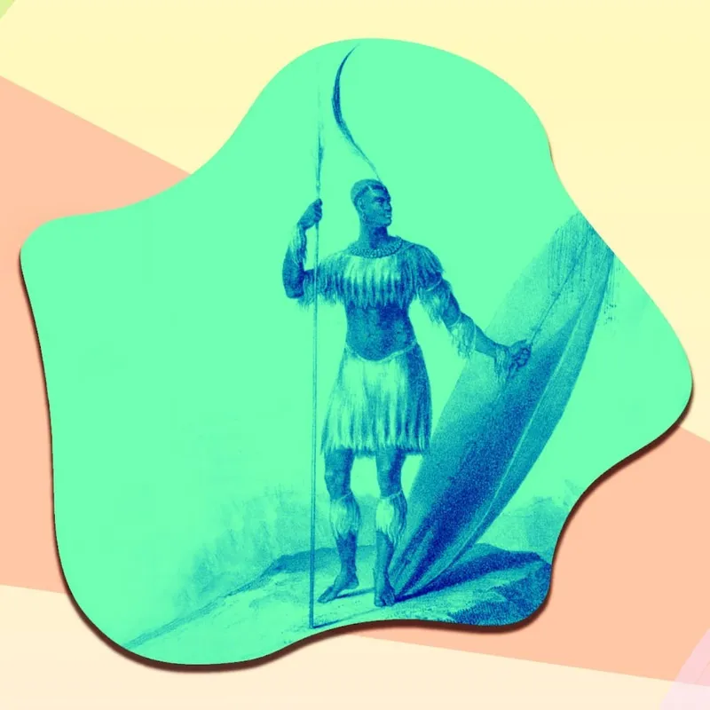 Shaka Zulu – Zulurikets legendariska krigarkung artwork