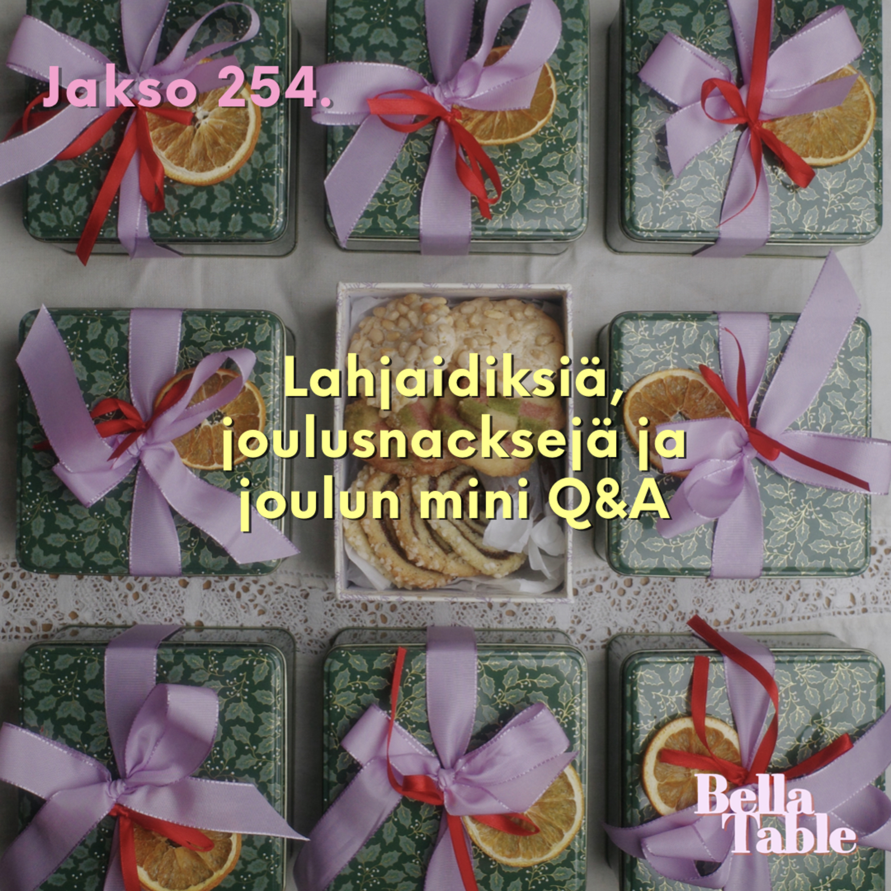 254. Lahjaidiksiä, joulusnacksejä ja joulun mini Q&A artwork