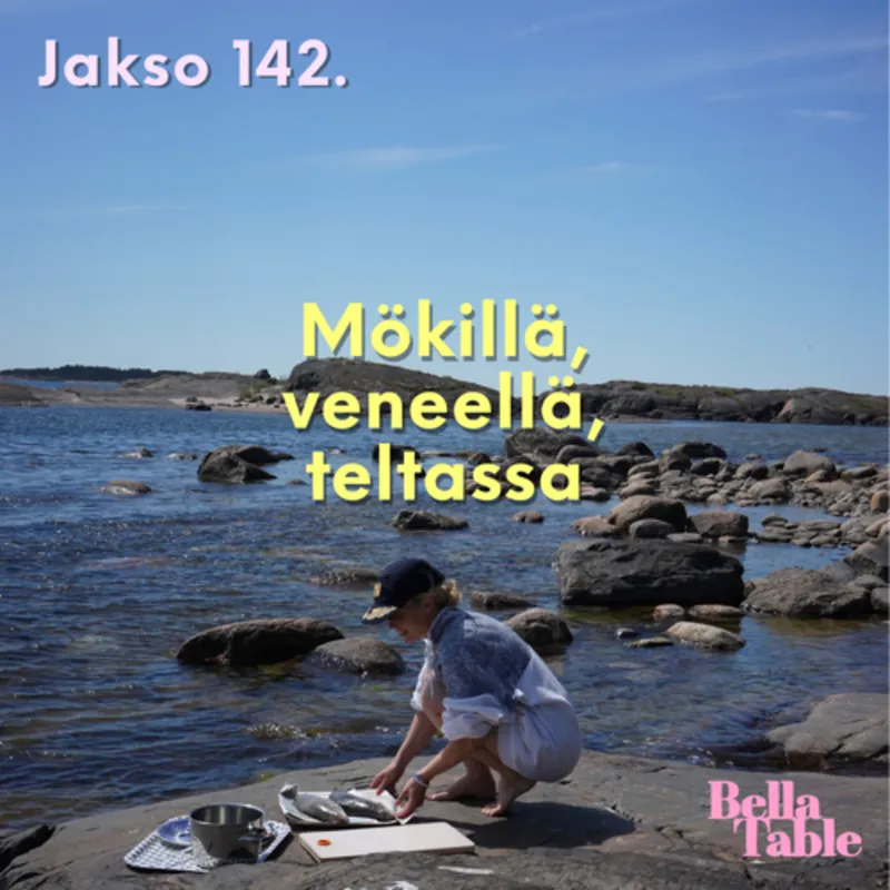 142. Mökillä, veneellä, teltassa artwork