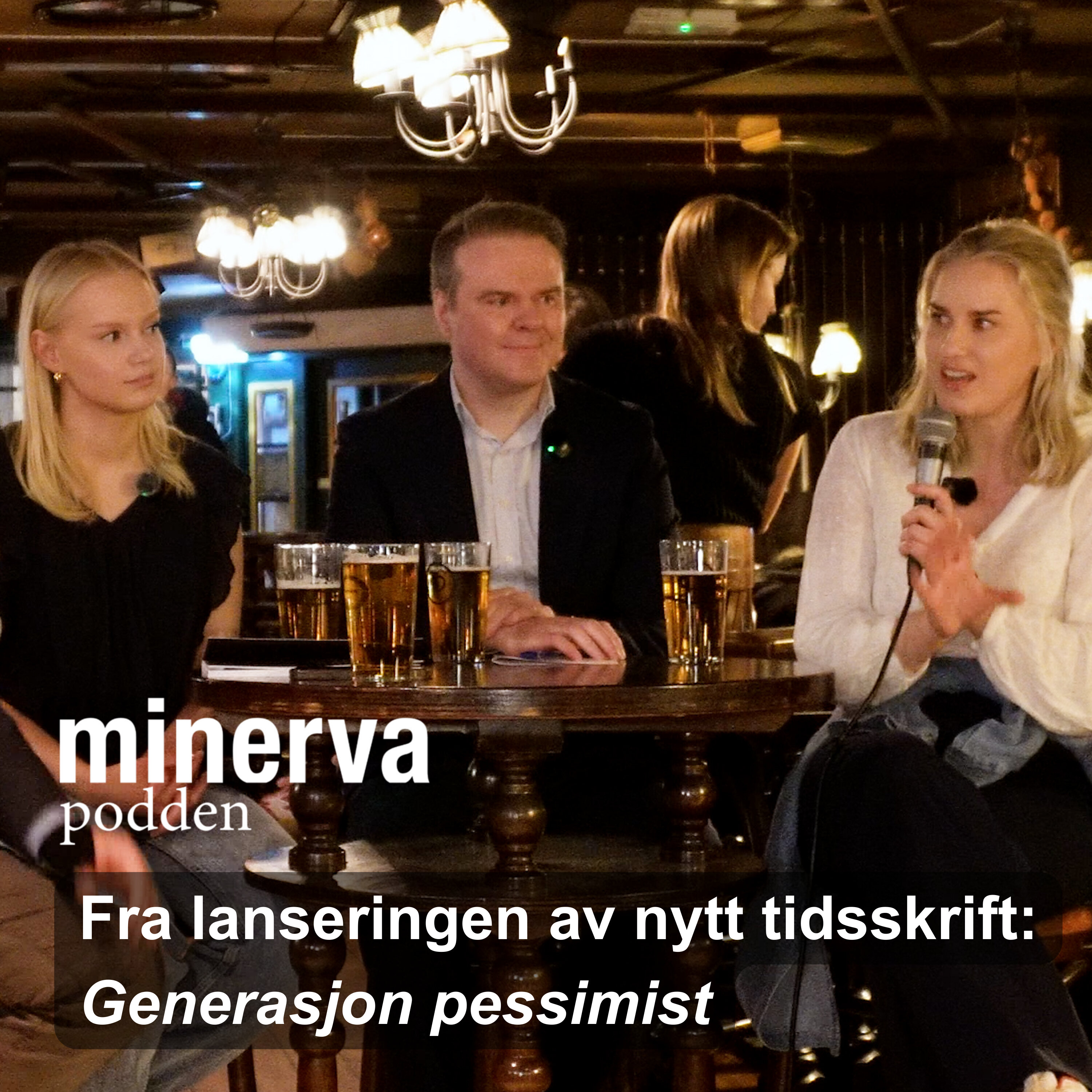Har de unge sluttet å tro på fremtiden? Velkommen med på Minervakveld! artwork