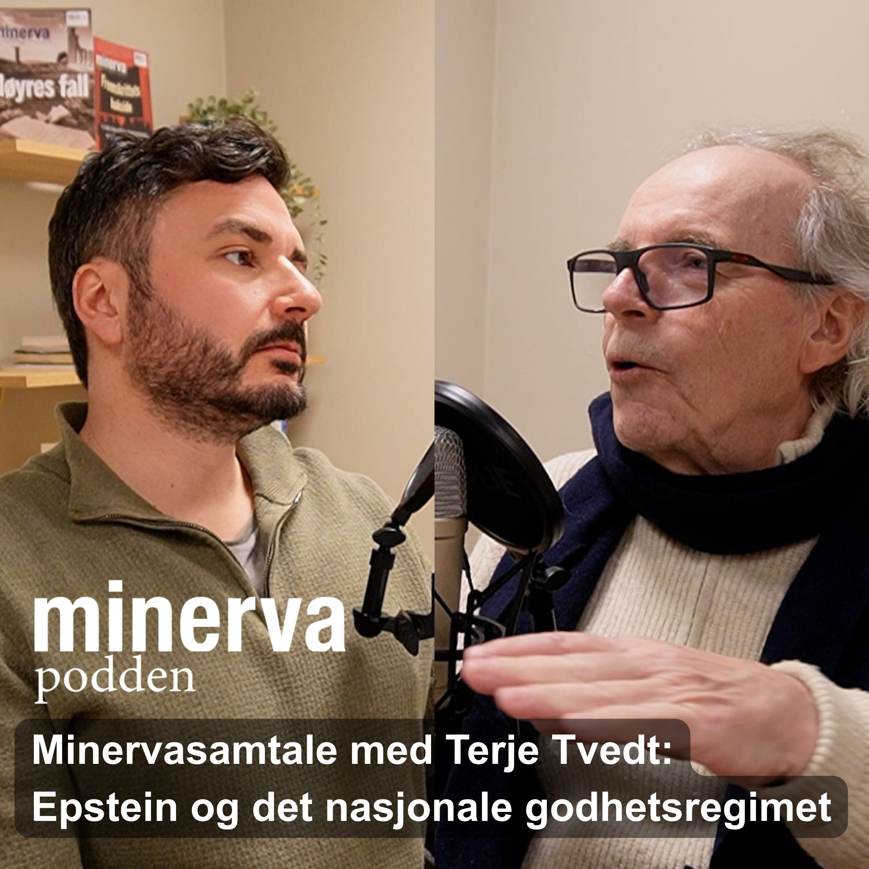 Minervasamtale med Terje Tvedt: Epstein og det nasjonale godhetsregimet artwork