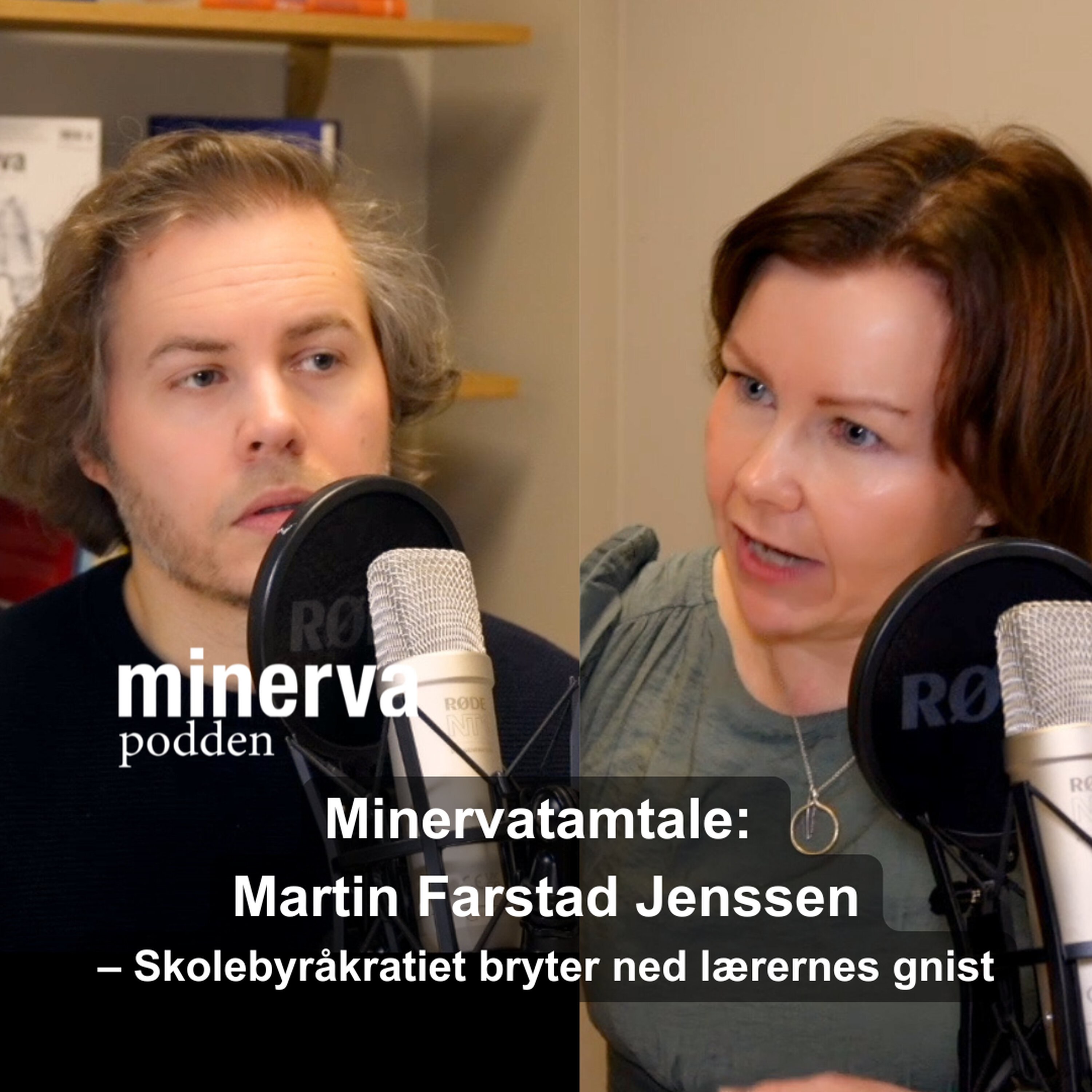 – Skolebyråkratiet bryter ned lærernes gnist: Minervasamtale med lektor Martin Farstad Jenssen artwork