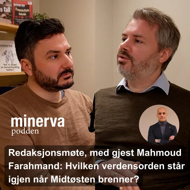 Redaksjonsmøte, med gjest Mahmoud Farahmand: Hvilken verdensorden står igjen når Midtøsten brenner? artwork