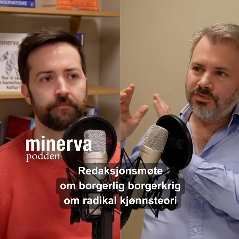 Borgerlig borgerkrig om radikal kjønnsteori: Redaksjonsmøte i avisen Minerva artwork