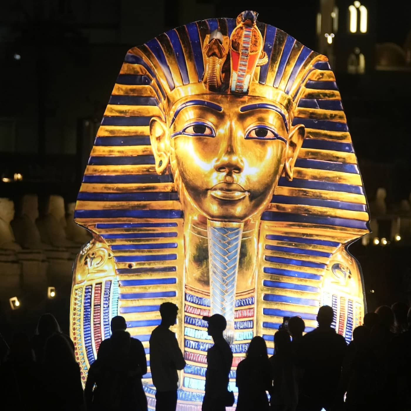 Pyramidmysterium och Faraos gravarbetare artwork