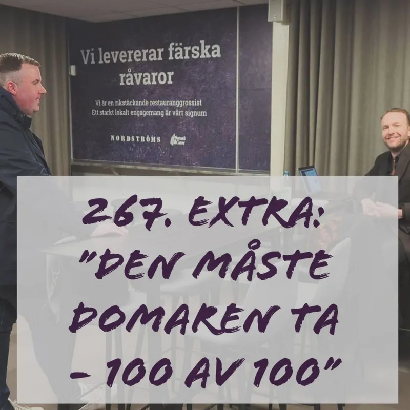 267. EXTRA: "Den måste domaren ta - 100 av 100" artwork