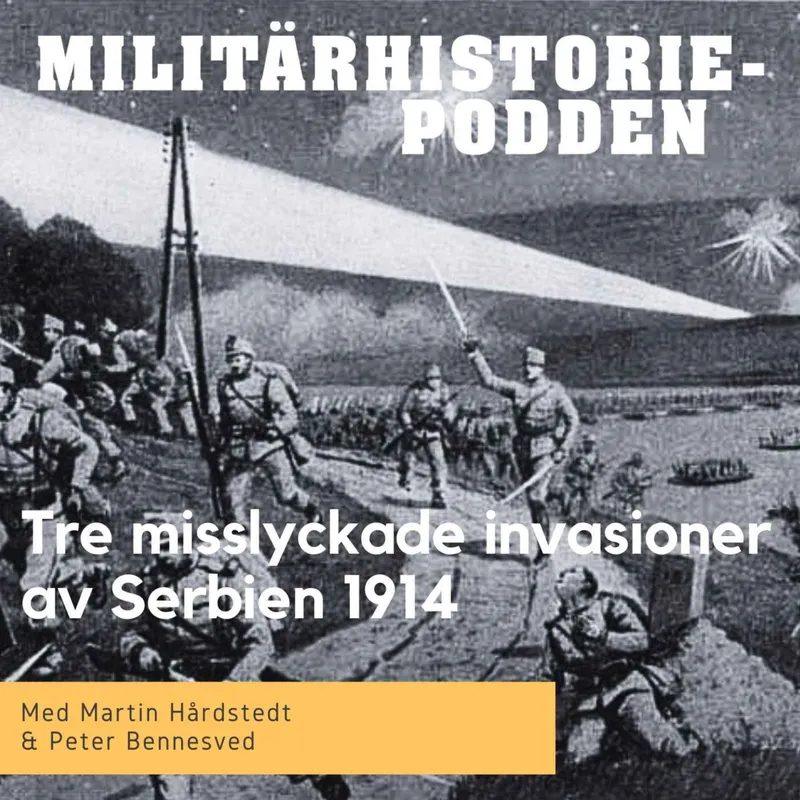 Österrike-Ungerns tre misslyckade invasioner av Serbien 1914 artwork