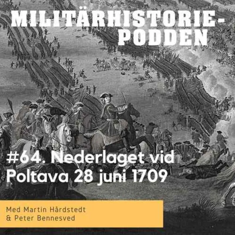 Den svenska fältarméns undergång i Poltava artwork