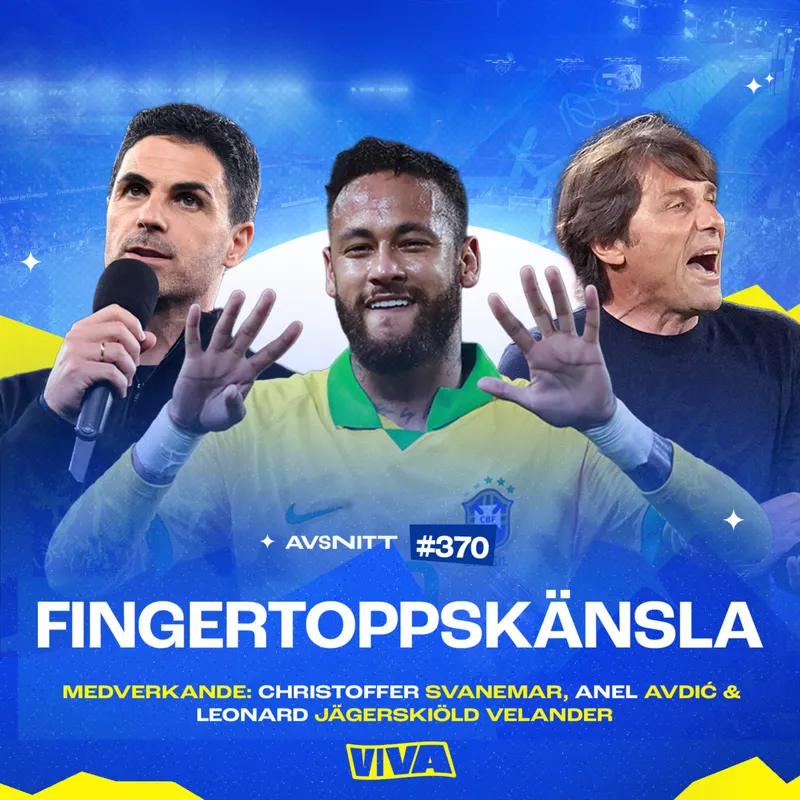 #370 Neymar till VM! | Pep lämnar Man City | Italienska tränarcirkusen artwork