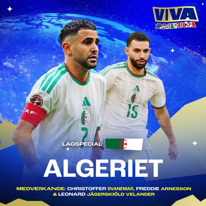 Viva America: Algeriet artwork