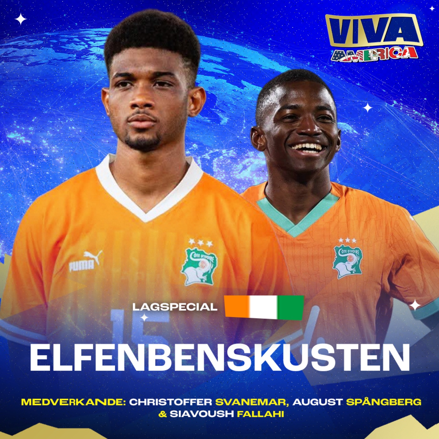 Viva America: Elfenbenskusten artwork
