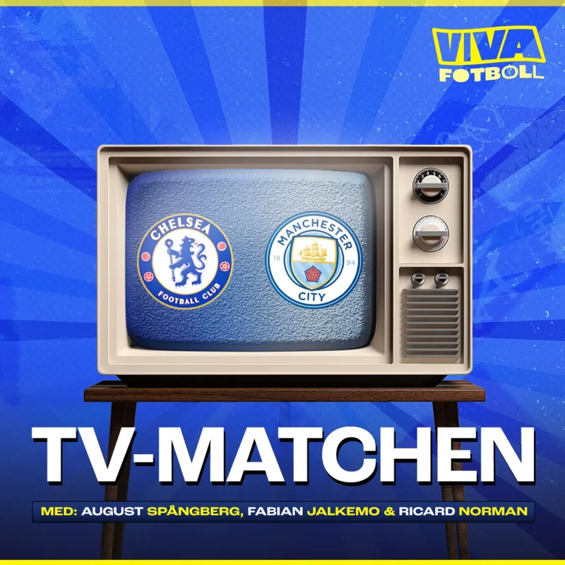 TV-Matchen 16 maj | Chelsea - Manchester City artwork