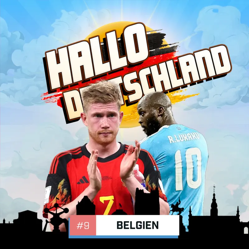 Hallo Deutschland - Belgien artwork