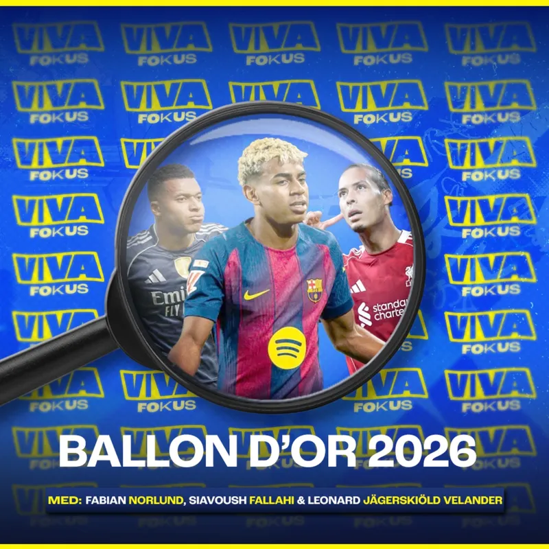 Viva Fokus: Vem vinner Ballon d'Or 2026? artwork