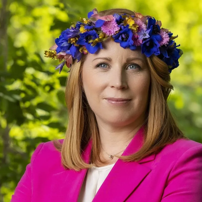 Annie Lööf artwork