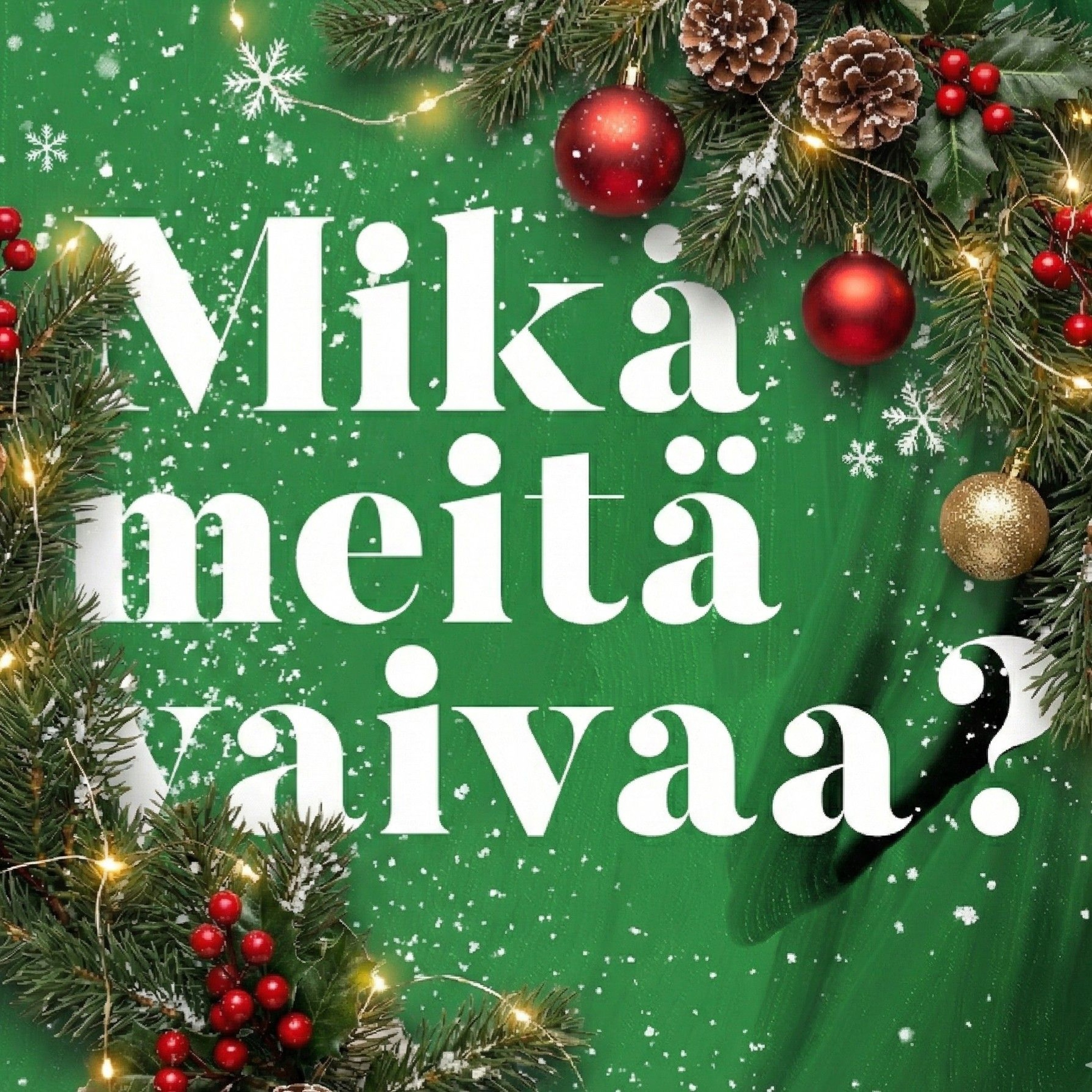 Sairasvuoteen joululahjaterveiset artwork