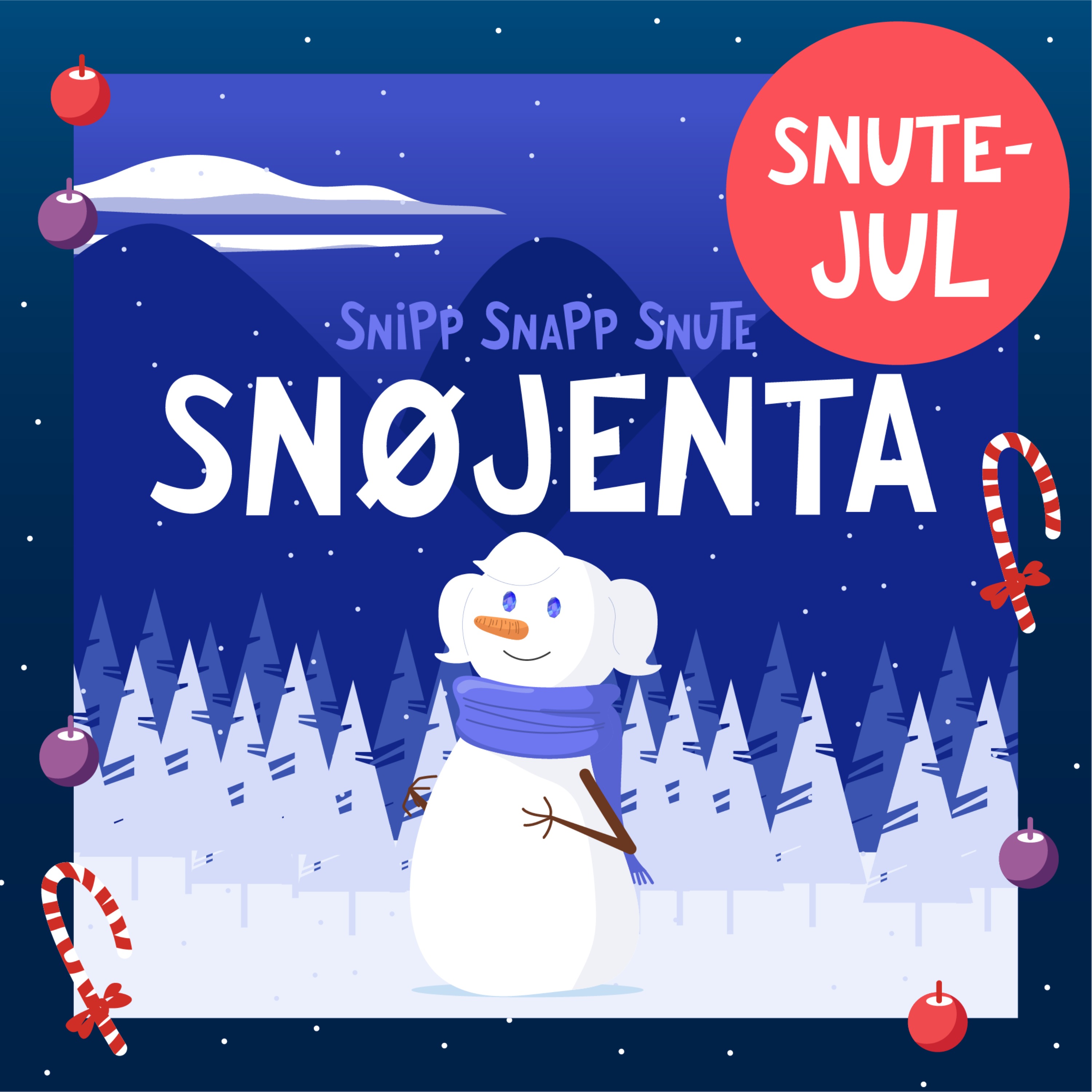 SNUTEJUL: Snøjenta artwork