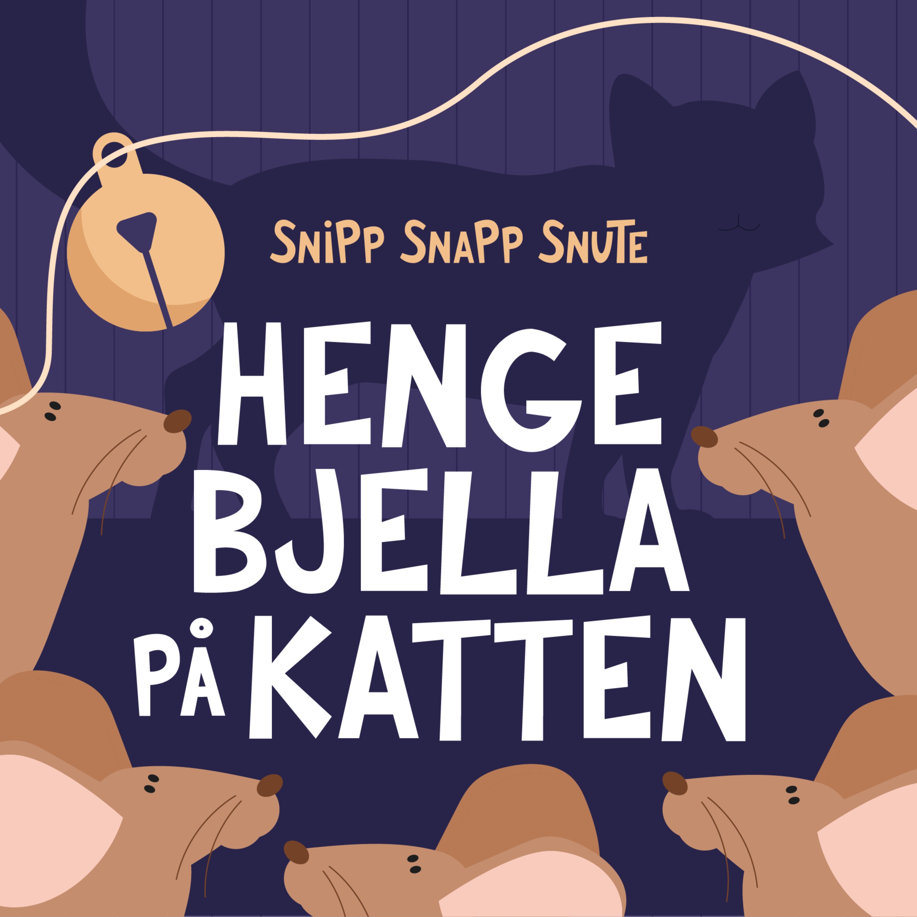 Henge bjella på katten artwork