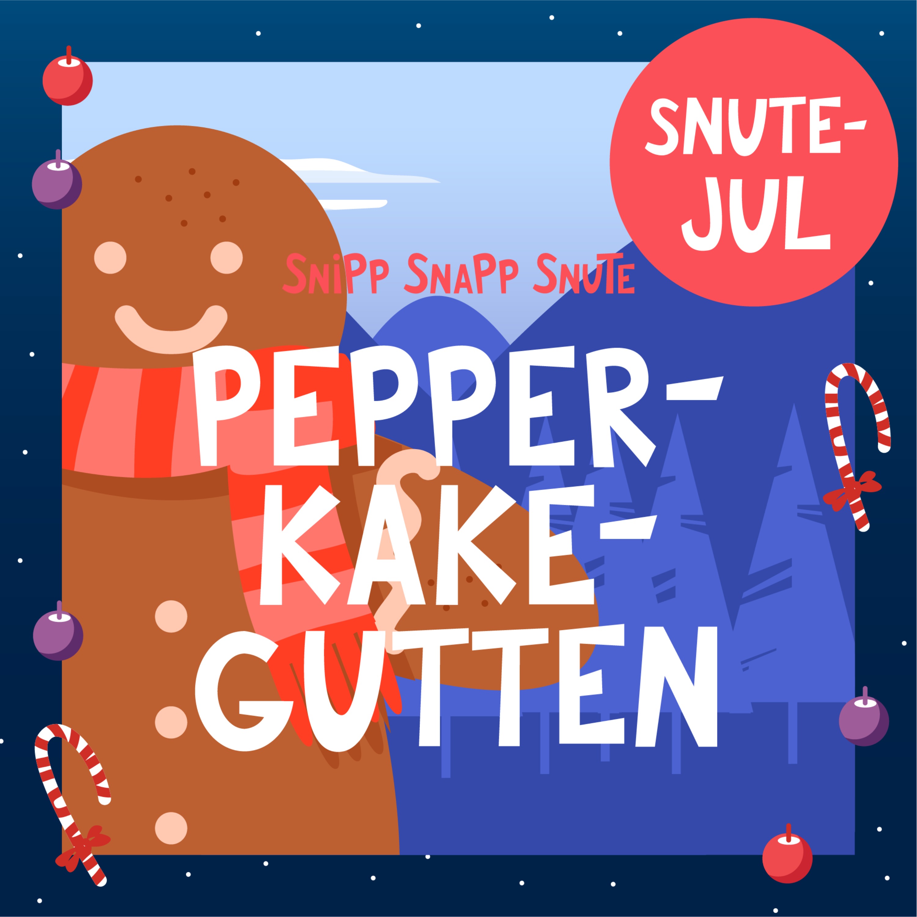 SNUTEJUL: Pepperkakegutten artwork