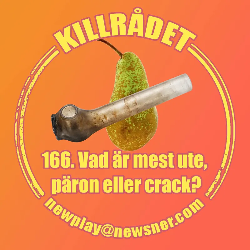 166. Frågor: Vad är mest ute, päron eller crack? artwork