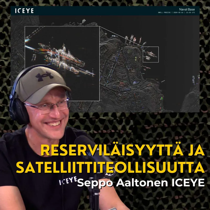 ICEYE: Avaruusosaamista Suomesta - Seppo Aaltonen ICEYE artwork