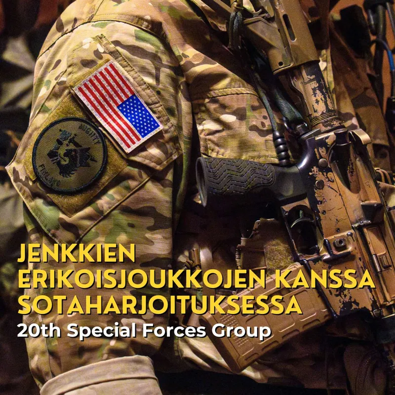 Jenkkien erikoisjoukkojen mukana Balttiassa - 20th Special Forces Group & Swift Response 25 artwork