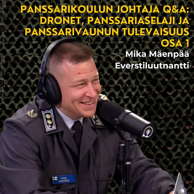 Q&A Mika Mäenpää, osa 1 - Dronet, panssariaselaji ja tulevaisuuden panssarivaunut artwork