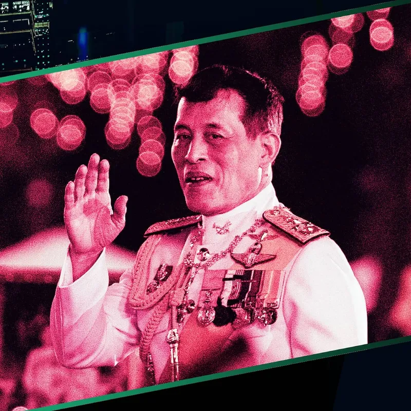 Rama X – Thailands stenhårde playboykung artwork