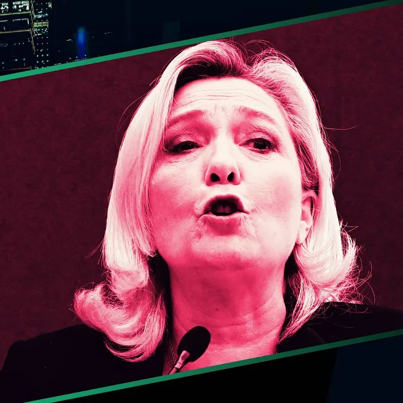 Marine Le Pen – högernationalismens grande dame artwork