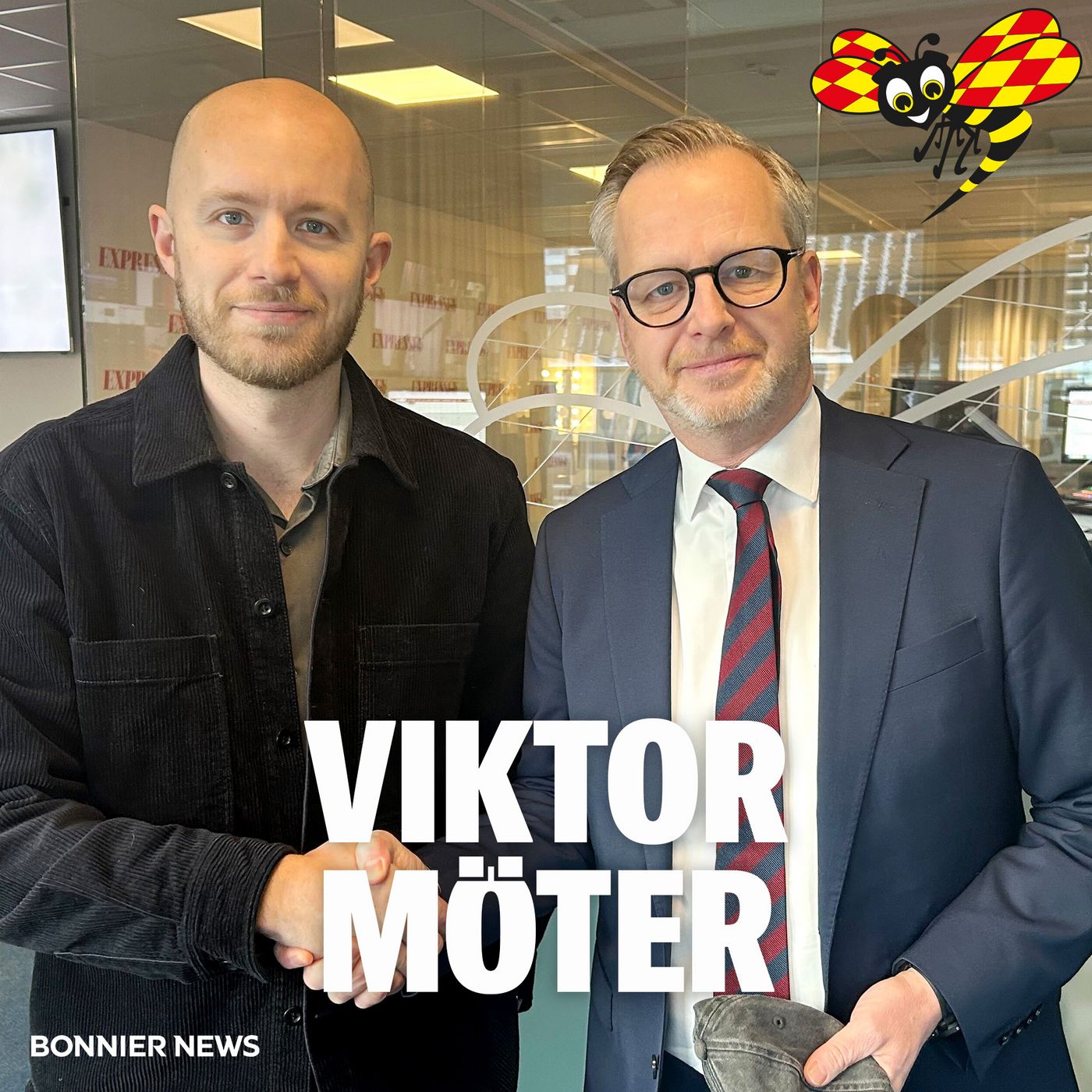 245. Mikael Damberg i Viktor möter artwork