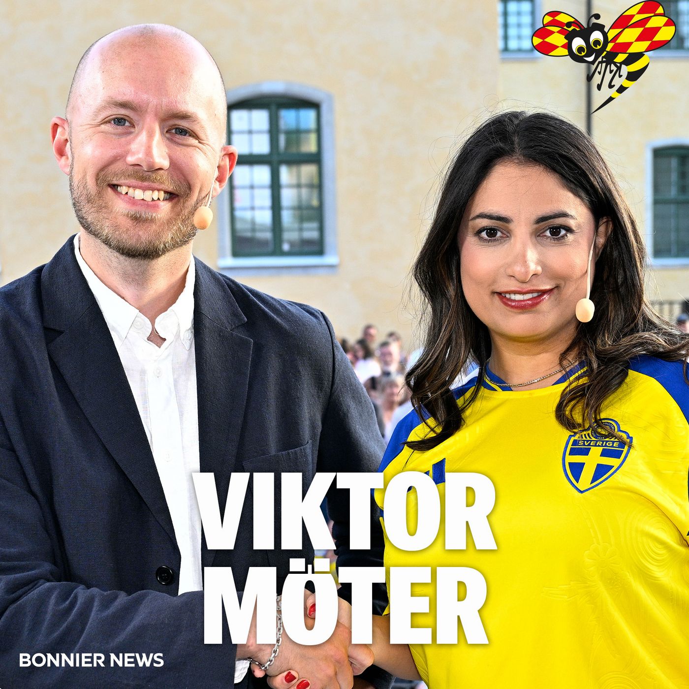 294. Nooshi Dadgostar i Viktor möter artwork